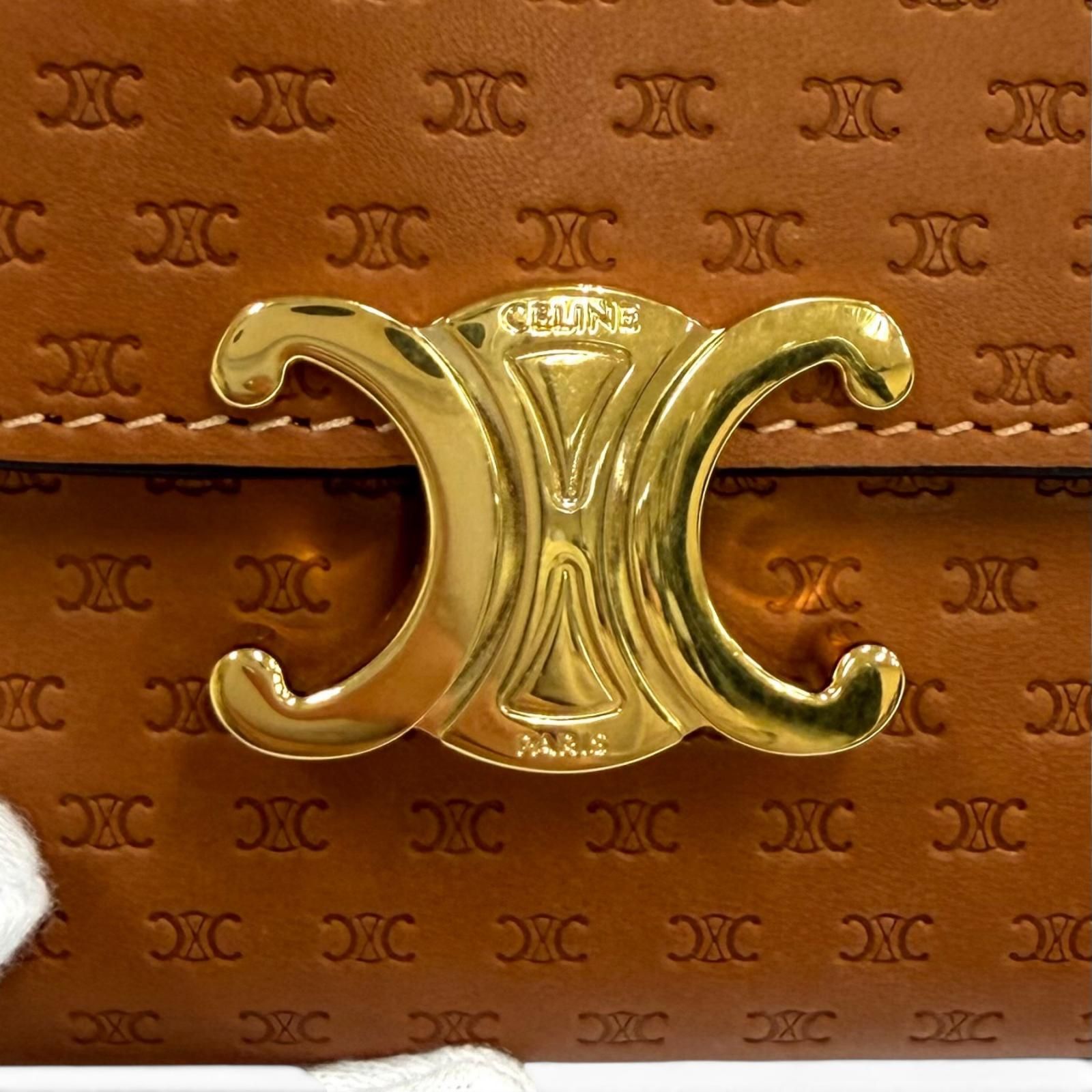 未使用品☆CELINE セリーヌ 10D78 スモールフラップウォレット 