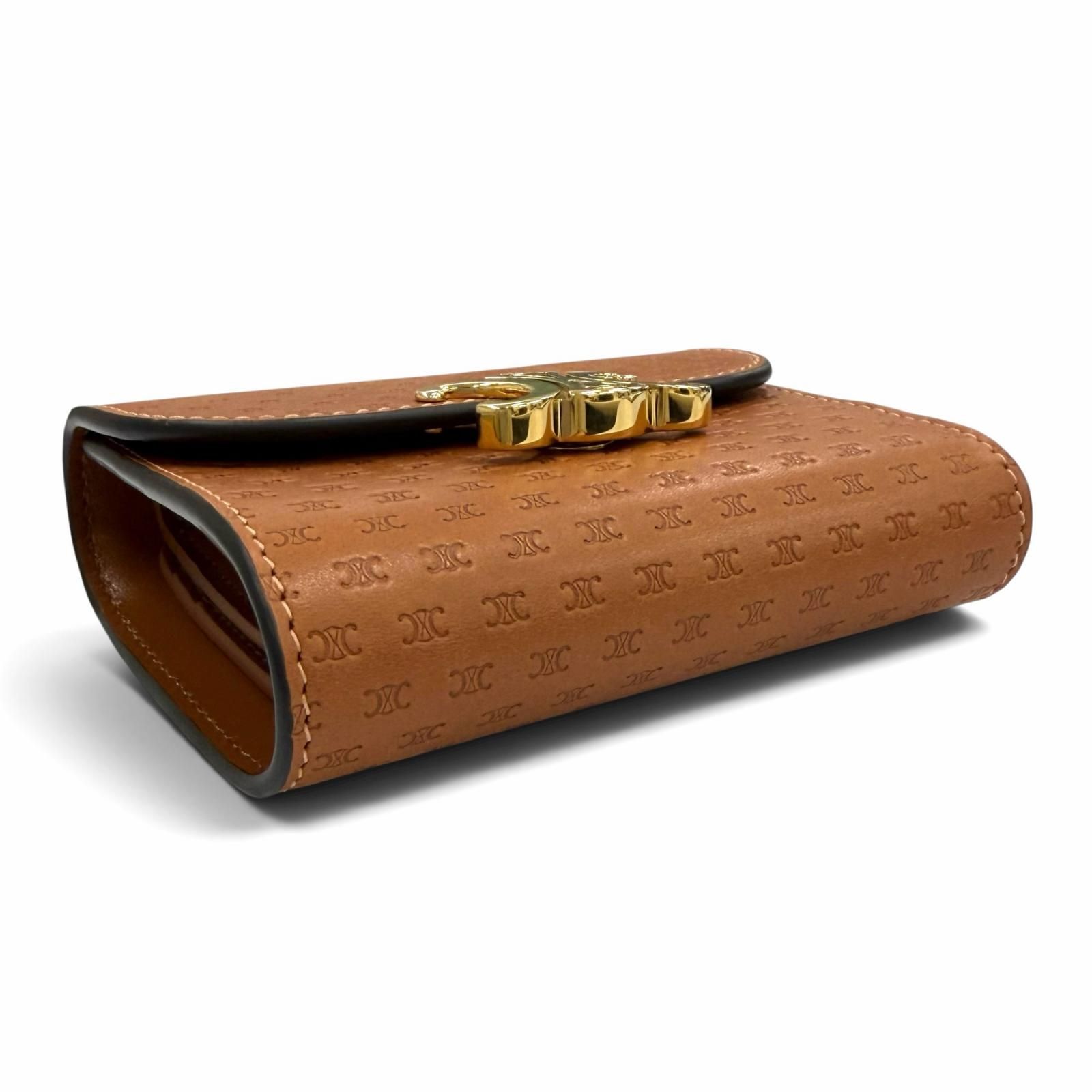 未使用品☆CELINE セリーヌ 10D78 スモールフラップウォレット 