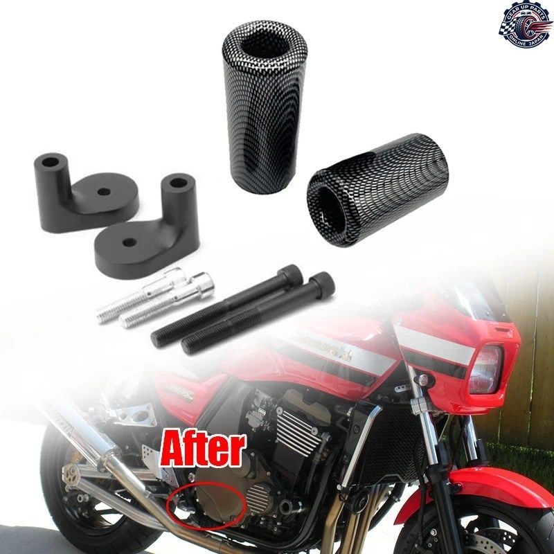 カワサキ ZRX1100 ZRX 1100 1999-2000 ZRX1200 ZRX1200R ZRX 1200R 2001-2005 フレームスライダー クラッシュ フォールディング プロテクシ