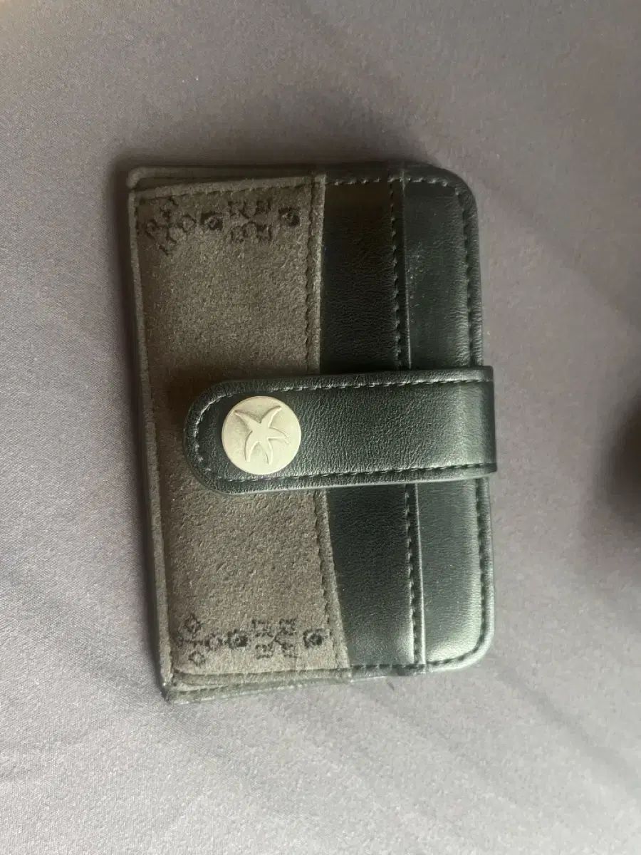 TCM suade buckle card wallet (더콜디스트 모먼트 ウール