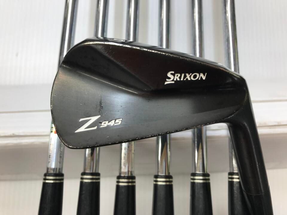 ダンロップ　スリクソン Z945 Black　ﾀﾞｲﾅﾐｯｸｺﾞｰﾙﾄﾞ DST ﾃﾞｻﾞｲﾝﾁｭｰﾆﾝｸﾞ　S200フレックス　アイアンセット　中古【最短即日発送】