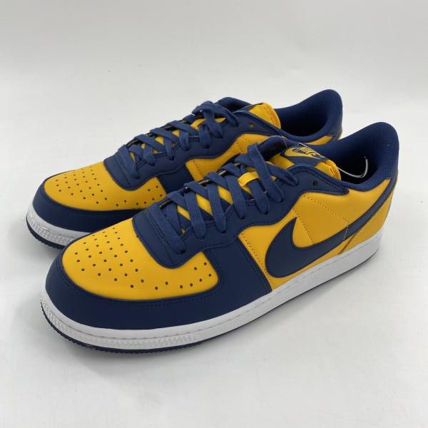 【中古】NIKE Terminator Low University Gold and Navy/Michigan スニーカー 29cm FJ4206-700 イエロー ネイビー ナイキ[10]