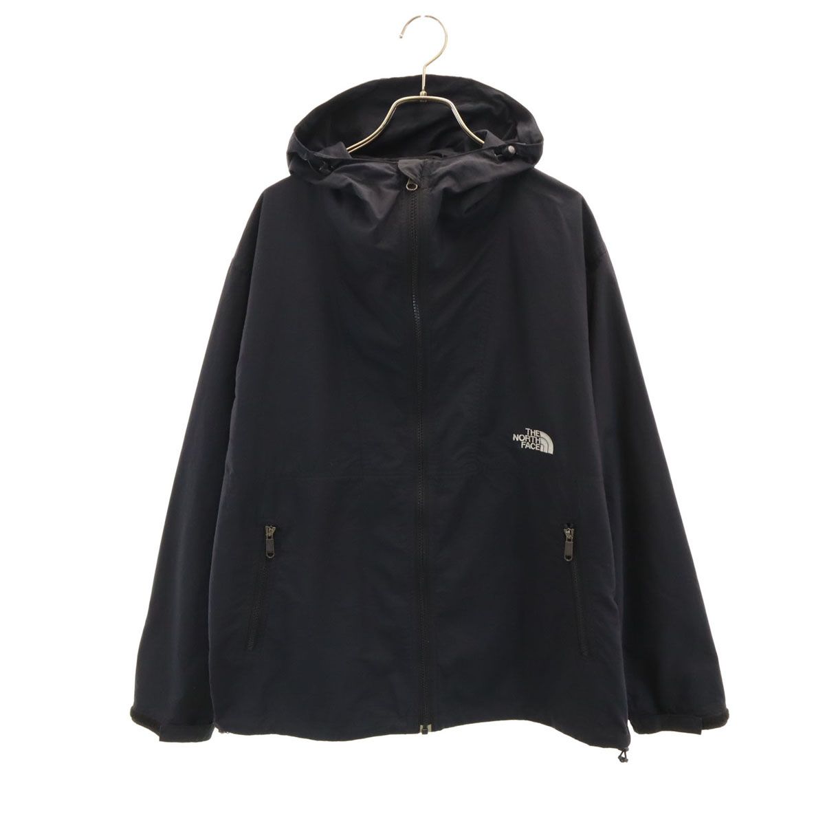 THE NORTH FACE ノースフェイス コンパクト ジャケット M ブラック ON21230 アウトドア メンズ 古着