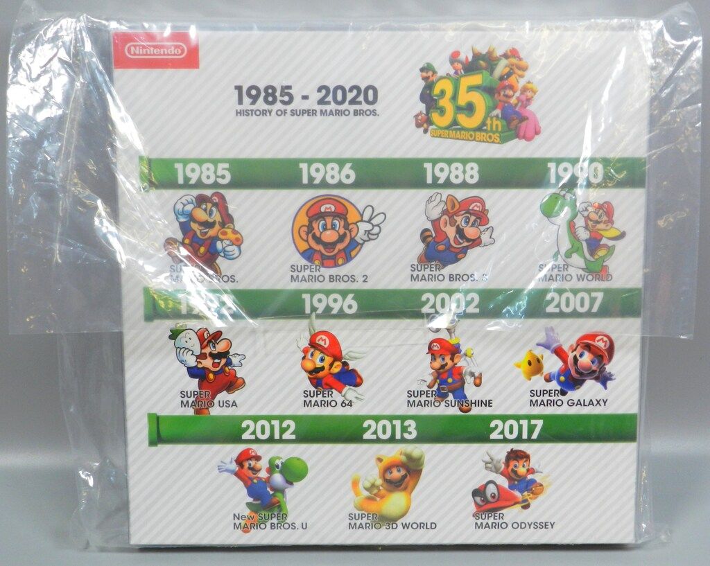 セブンイレブン ピンバッジ 1985-2020 スーパーマリオブラザーズ35周年