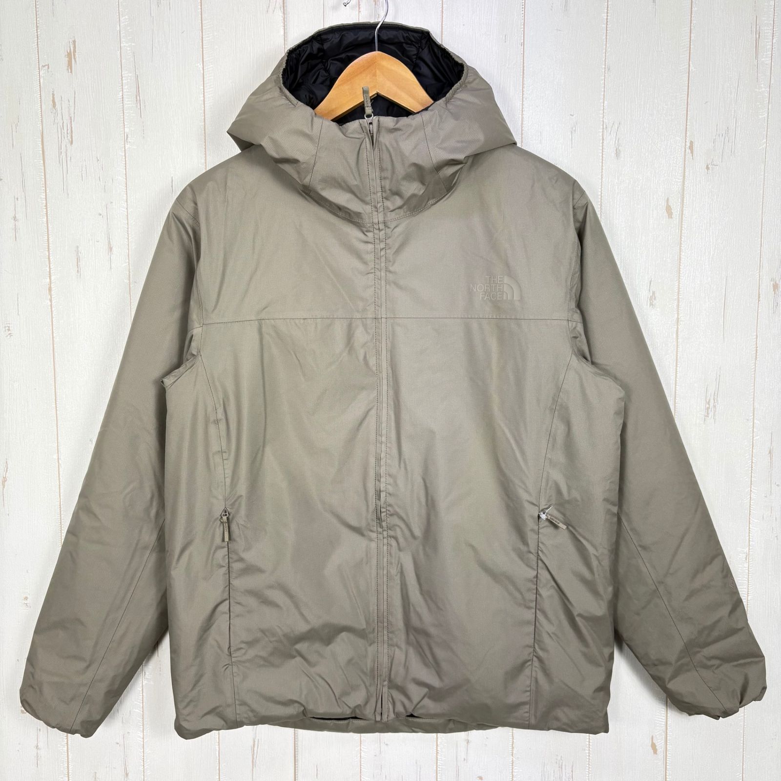 ?️Men's S ベージュ系 The North Face ( ザ・ノースフェイス ) ゴアテックス アクション インサレーテッド ジャケット GTX Axion Insulated Jacket 化繊ダウン ウェア トップス アウター ジ