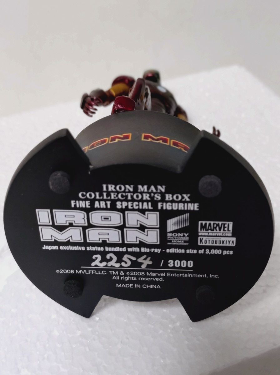 アイアンマン 日本限定 フィギュア付 Blu-rayBOX (2枚組) - メルカリ