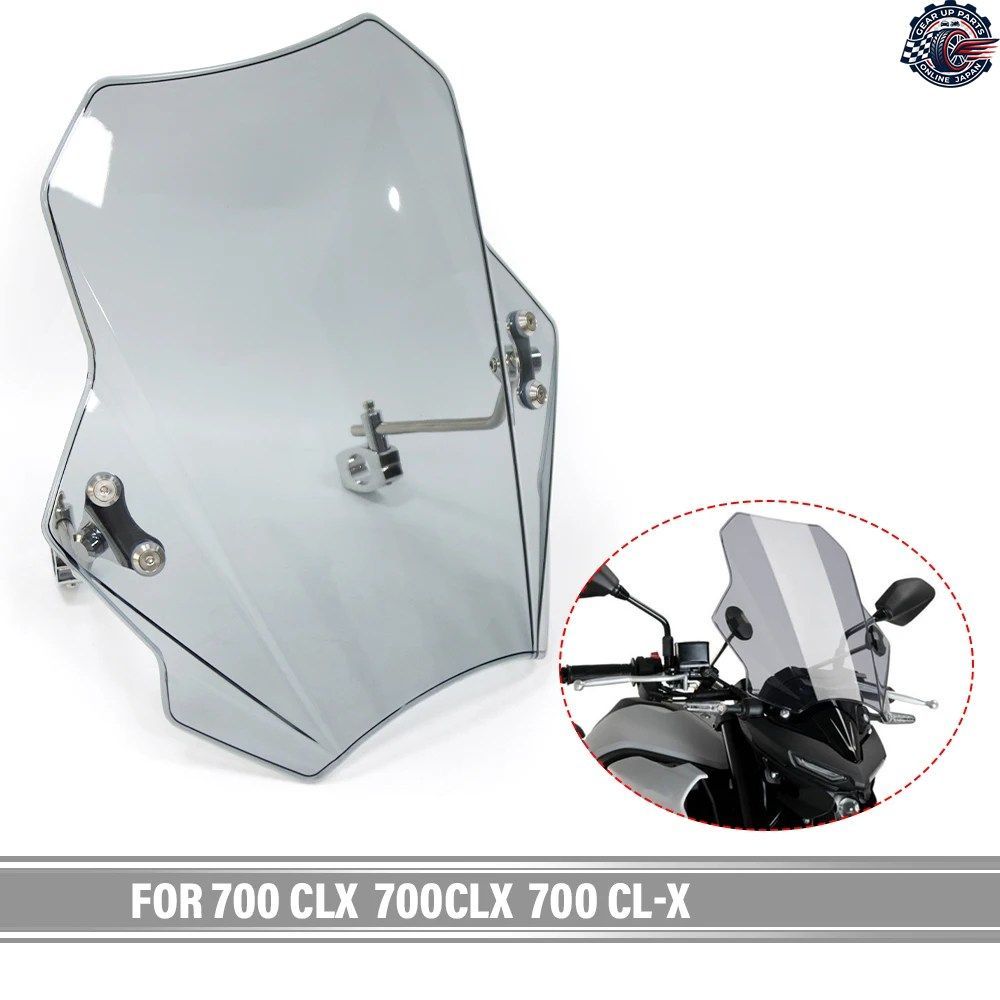 700 CLX 700CLX 700 CL-X オートバイ用ウインドスクリーン ウインドシールドカバー スクリーン スモークレンズ バイク用ディフレクター