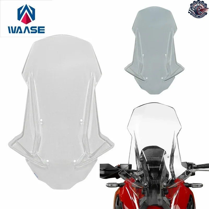 ホンダ X-ADV XADV 750 2017 - 20 5MM ウインドスクリーン ウインドシールド ウインドディフレクター シールド スクリーン バイザー ガラス