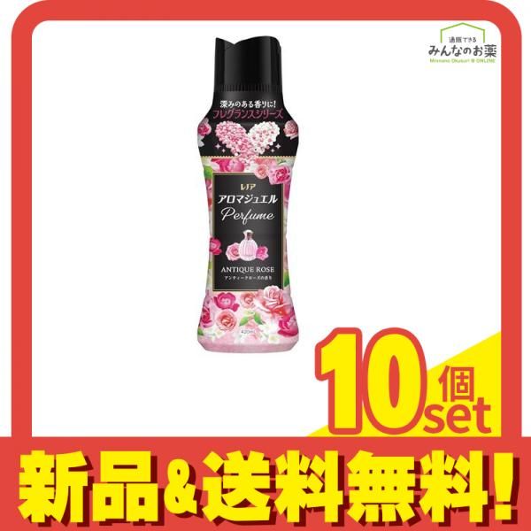 レノア アロマジュエル Perfume アンティークローズの香り 本体ボトル 420mL 10個セット まとめ売り