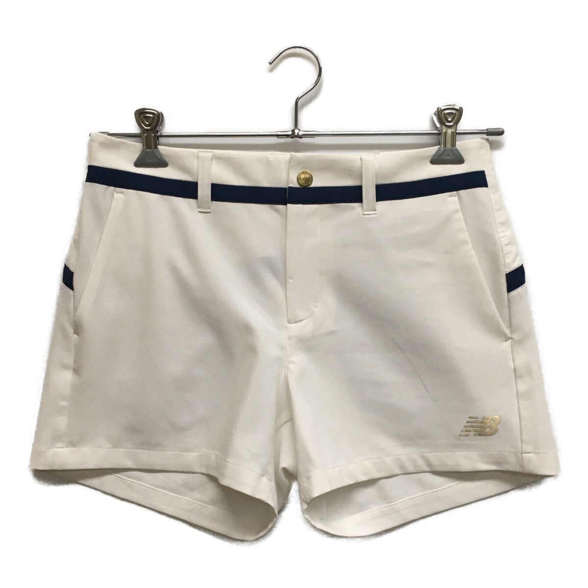 中古 レディース ニューバランスゴルフ New Balance golf ショートパンツ 1(M) 白 ホワイト