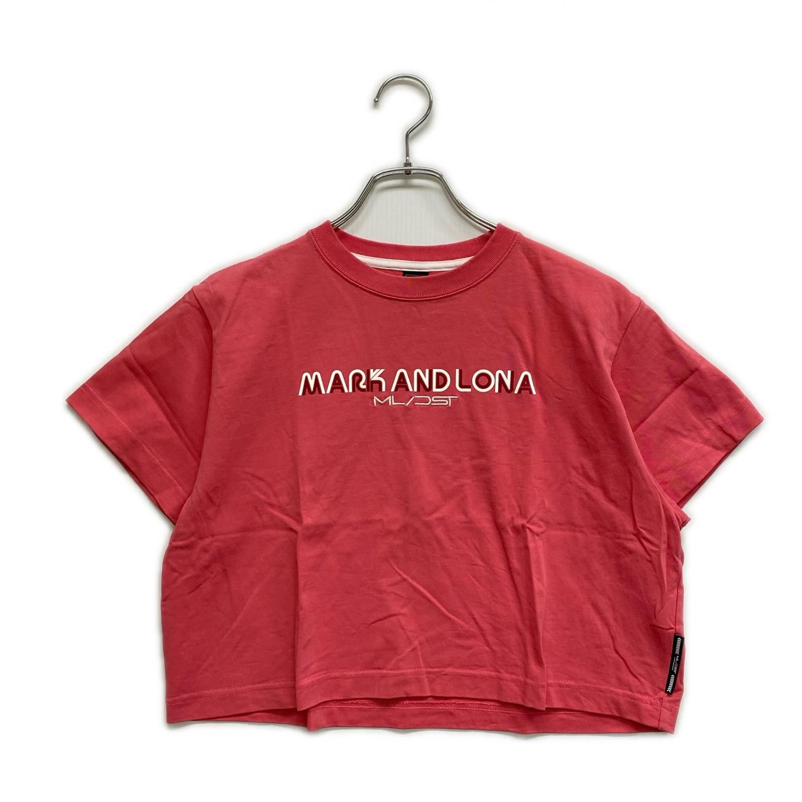 中古 レディース マークアンドロナ MARK&LONA 半袖シャツ 38(M) ピンク