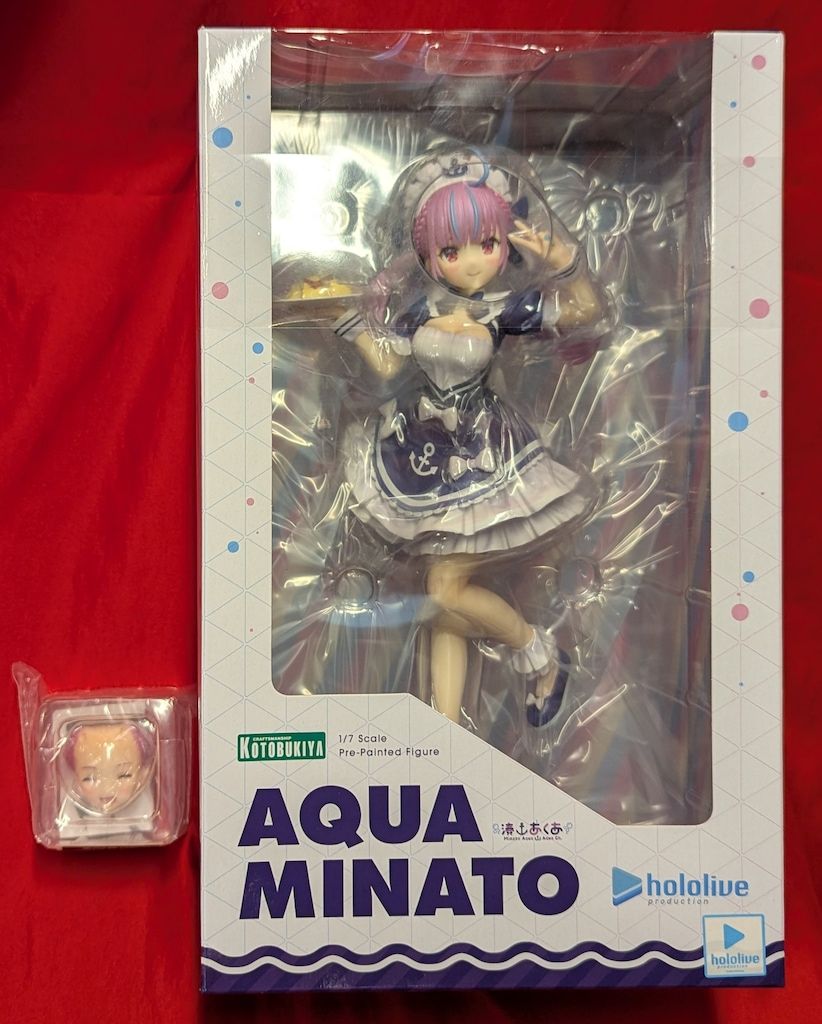 コトブキヤ 湊あくあ 特典満面笑顔パーツ付 1/7PVC