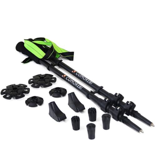 COMOREBI コモレビ 軽量カーボン トレッキングポール 2本セット 軽量162g 最少62.5cm 最大135cm (como-784498)e e7a9dc5b