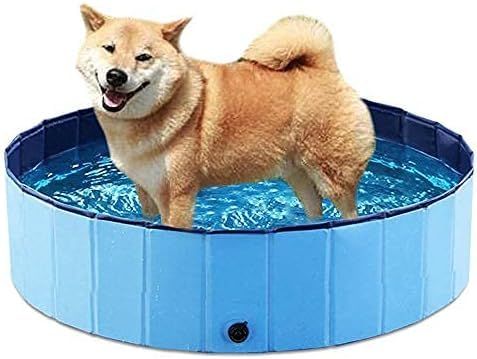 Jasonwell プール 折りたたみ 子供用 ペット用 プラスチック ペットプール 庭プール 小型 犬用プール バスタブ 頑丈設計 安心安全な 水遊び スイミング 空気入れ不要 屋内用 お庭用 ビーチ用 屋外用 排水簡単 収納式 (S)pm 7a9d8230