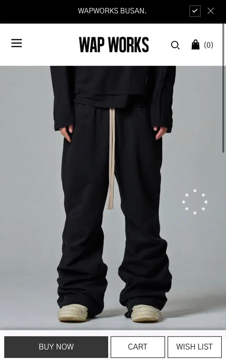 Wapworks スウェットパンツ 出品