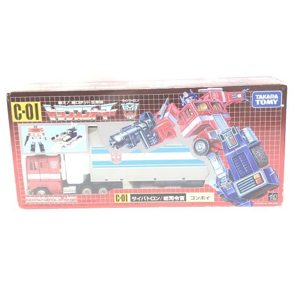 【中古】未開封）C-01 コンボイ　サイバトロン/総司令官[18]