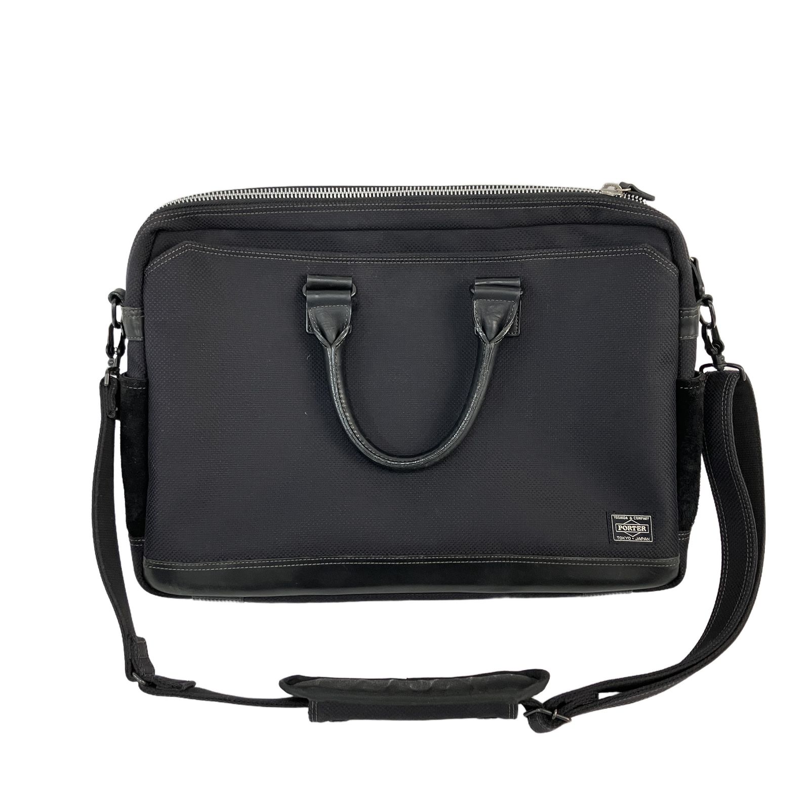 PORTER ポーター ELDER エルダー 2Way ビジネスバッグ ブリーフケース 吉田鞄 ショルダーバッグ 中古 良好 N11289103