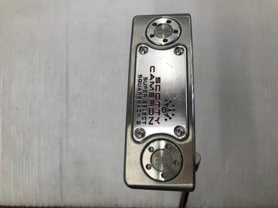 タイトリスト　SC SUPER SELECT SQUAREBACK 2　パター　中古【最短即日発送】