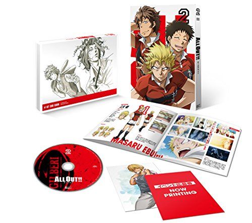 ALL OUT!! 第2巻(初回限定版) [DVD]／清水健一