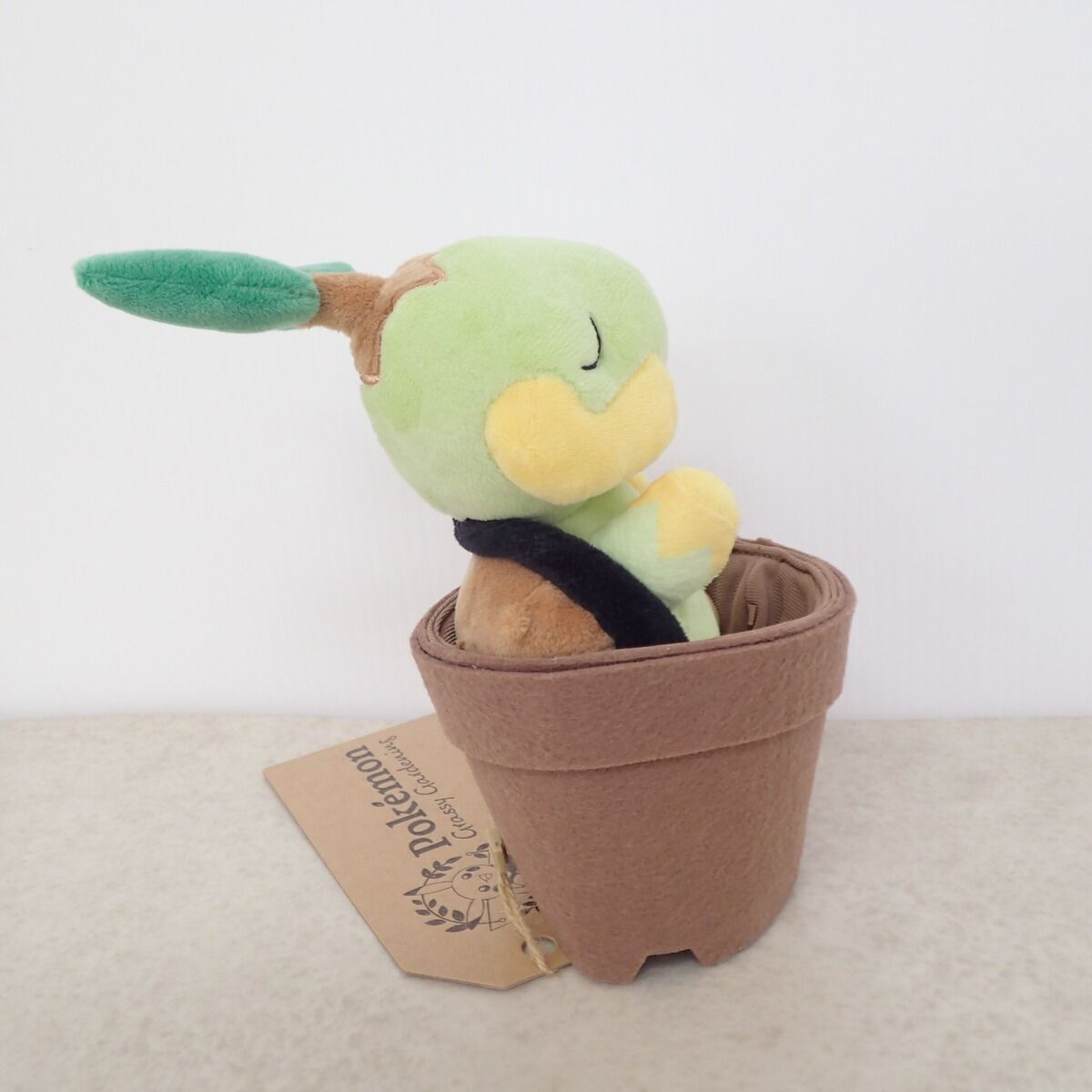 ポケモンセンター ぬいぐるみ Pokemon Grassy Gardening ナエトル 紙