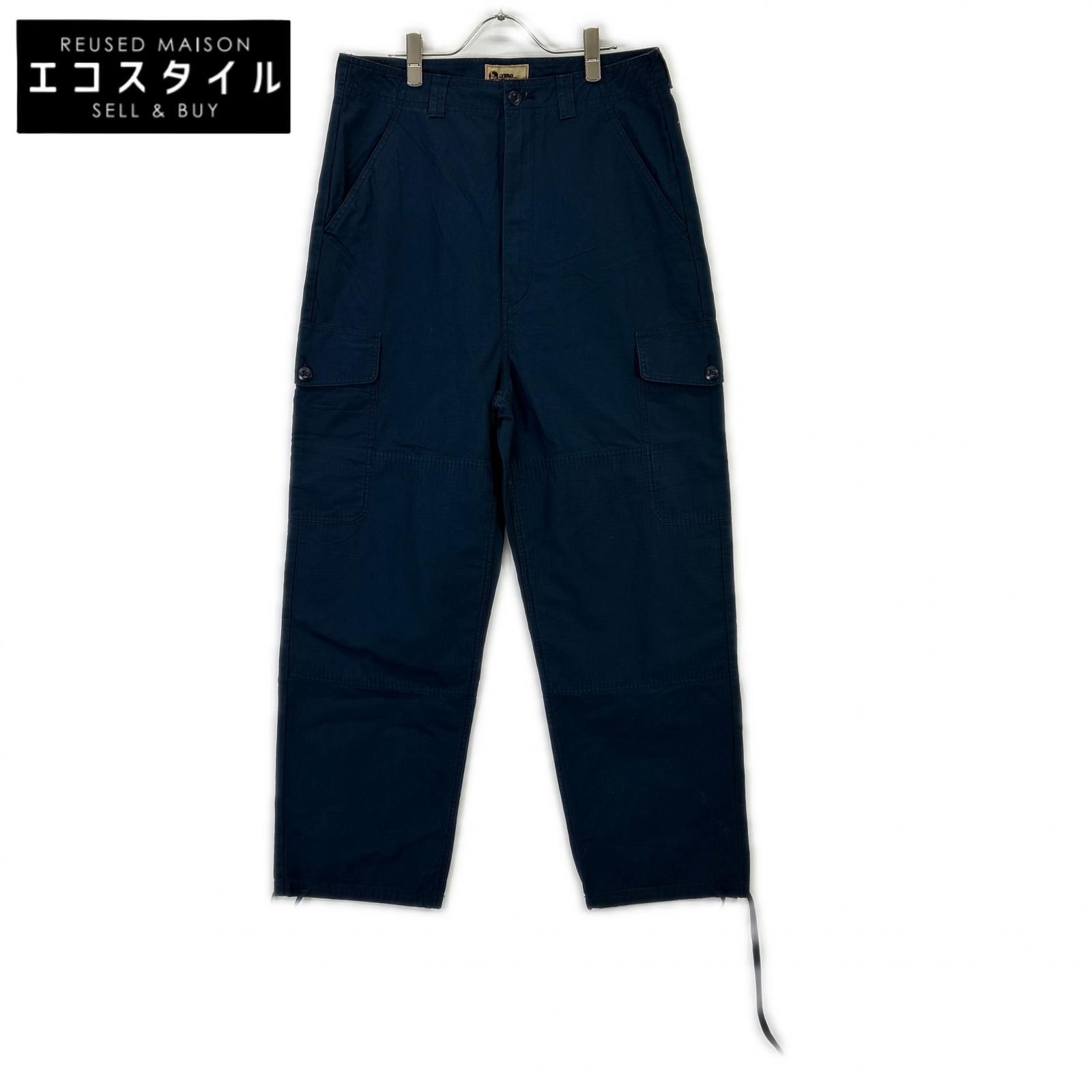 NIGEL CABOURN　ナイジェルケーボン　80431350020 PIPED PANT COTTON RIPSTOP　32