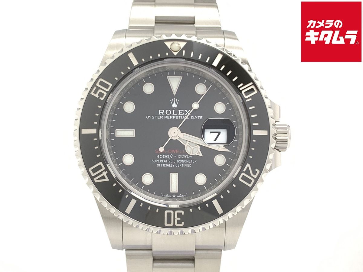 【中古】 【美品】 ロレックス(ROLEX) シードゥエラー ブラック 126600 ステンレス