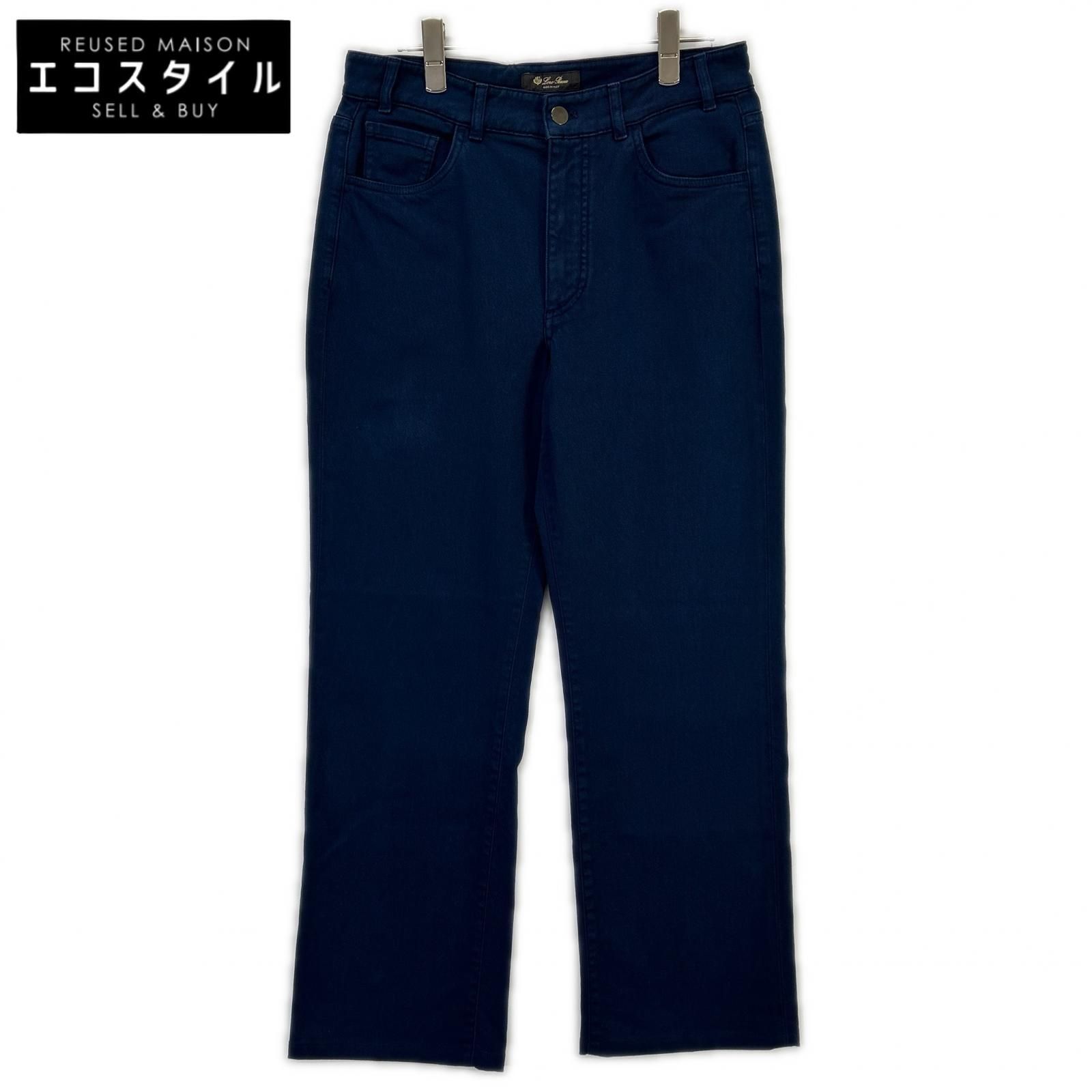 Loro Piana ロロピアーナ コーデュロイパンツ 36 ストレッチ　綿 Loro Piana ロロピアーナ FAM3466 ネイビー コットンパンツ - メルカリ