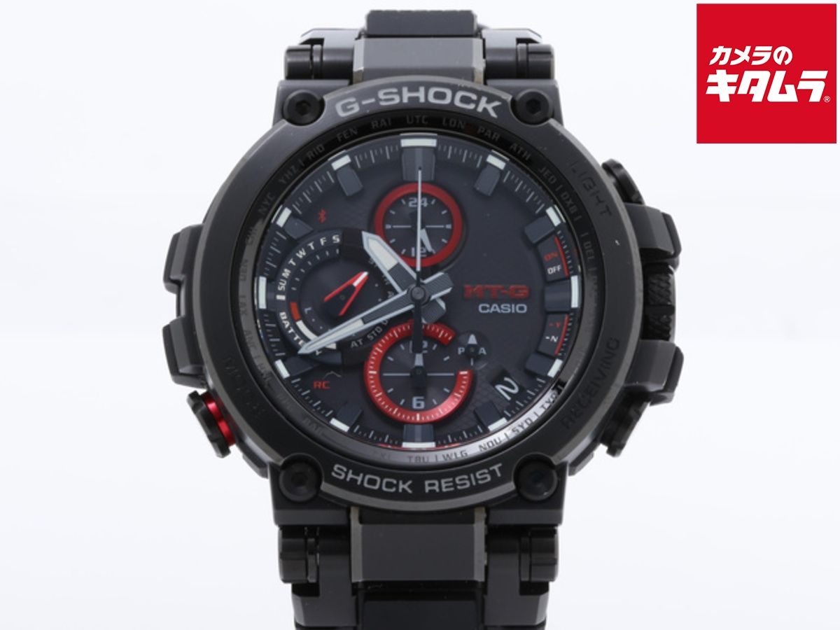 【中古】 【良品】 カシオ G-SHOCK ブラック MTG-B1000B-1AJF 樹脂
