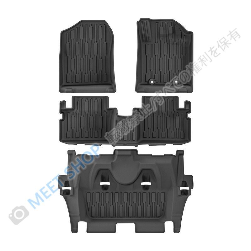 【新品未使用】2023年モデル トヨタ アヴァンザ / ヴェロス / ダイハツ ゼニア 専用 TPE フロアマット 全面セット CJD526Q082