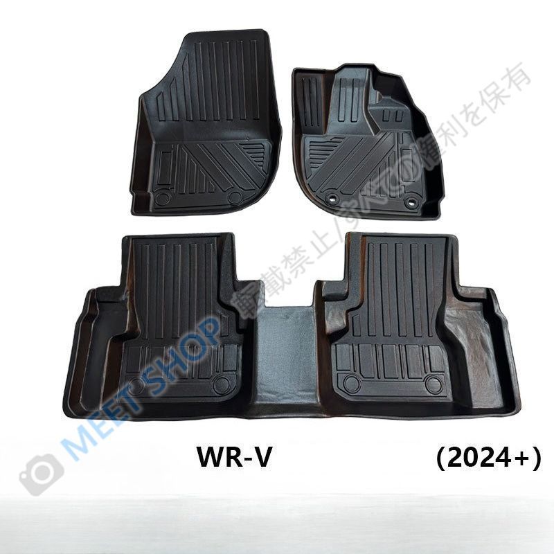 【新品未使用】ホンダ WR-V Honda WRV 2023+ 専用 TPE フロアマット 防水 耐磨 車用フロアマット 高耐久 汚れ防止 CJD526Q108
