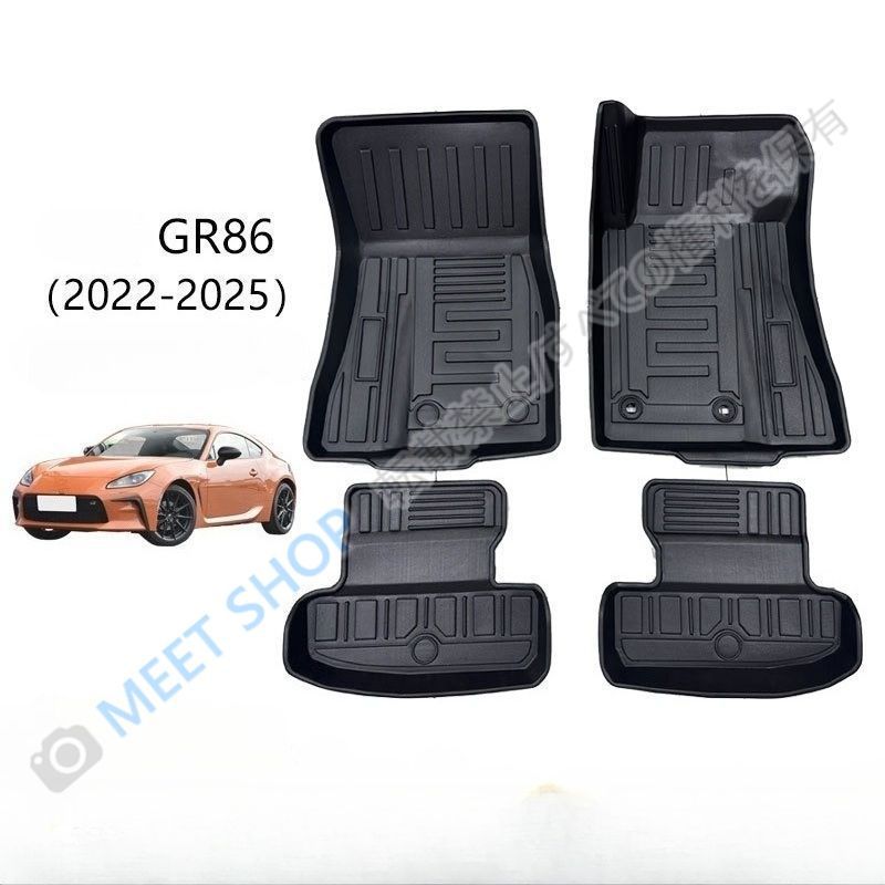 【新品未使用】トヨタ GR86 2022+ 専用 TPE フロアマット 防水 耐磨 車用フロアマット 高耐久 汚れ防止 CJD526Q112 16,623円