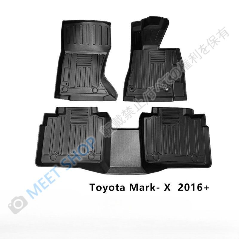 【新品未使用】トヨタ マークX Toyota Mark-X 専用 TPE フロアマット 防水 耐磨 車用フロアマット 高耐久 汚れ防止 CJD526Q114