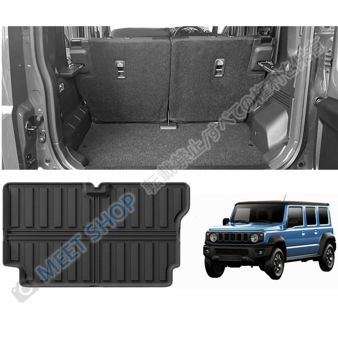 【新品未使用】スズキ ジムニー NOMADE JC74 JB74xl 5ドア 対応 トランクマット 3D防滑 TPE素材 尾箱保護 汚れ防止 防水防油 ズレ防止 取り外し簡単 洗える 高品質 実用的 内装保護 CJD526Q007