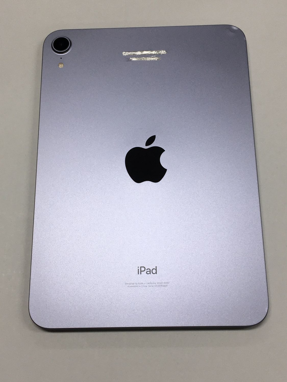 バッテリー95％ iPad mini 第6世代 256GB パープル WiFiモデル【動作