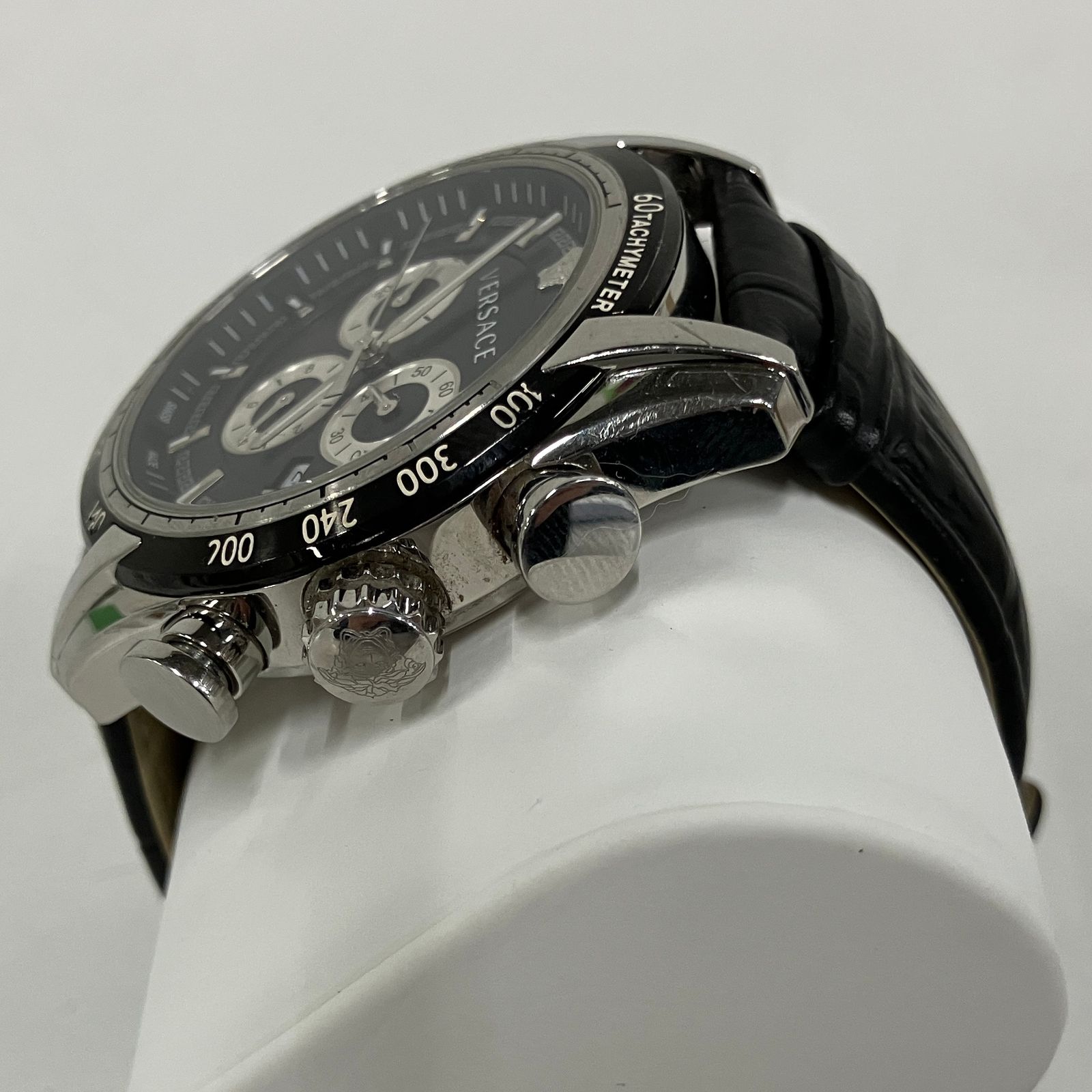 VERSACE ヴェルサーチ VEDB00118 V-RAY 可動 付属品あり メンズ クオーツ 腕時計 クロノグラフ 中古 美品 B11281709 VERSACE ヴェルサーチ VEDB00118 V-RAY 可動 付属品あり メンズ クオーツ 腕時計 クロノグラフ 中古 美品 B11281709