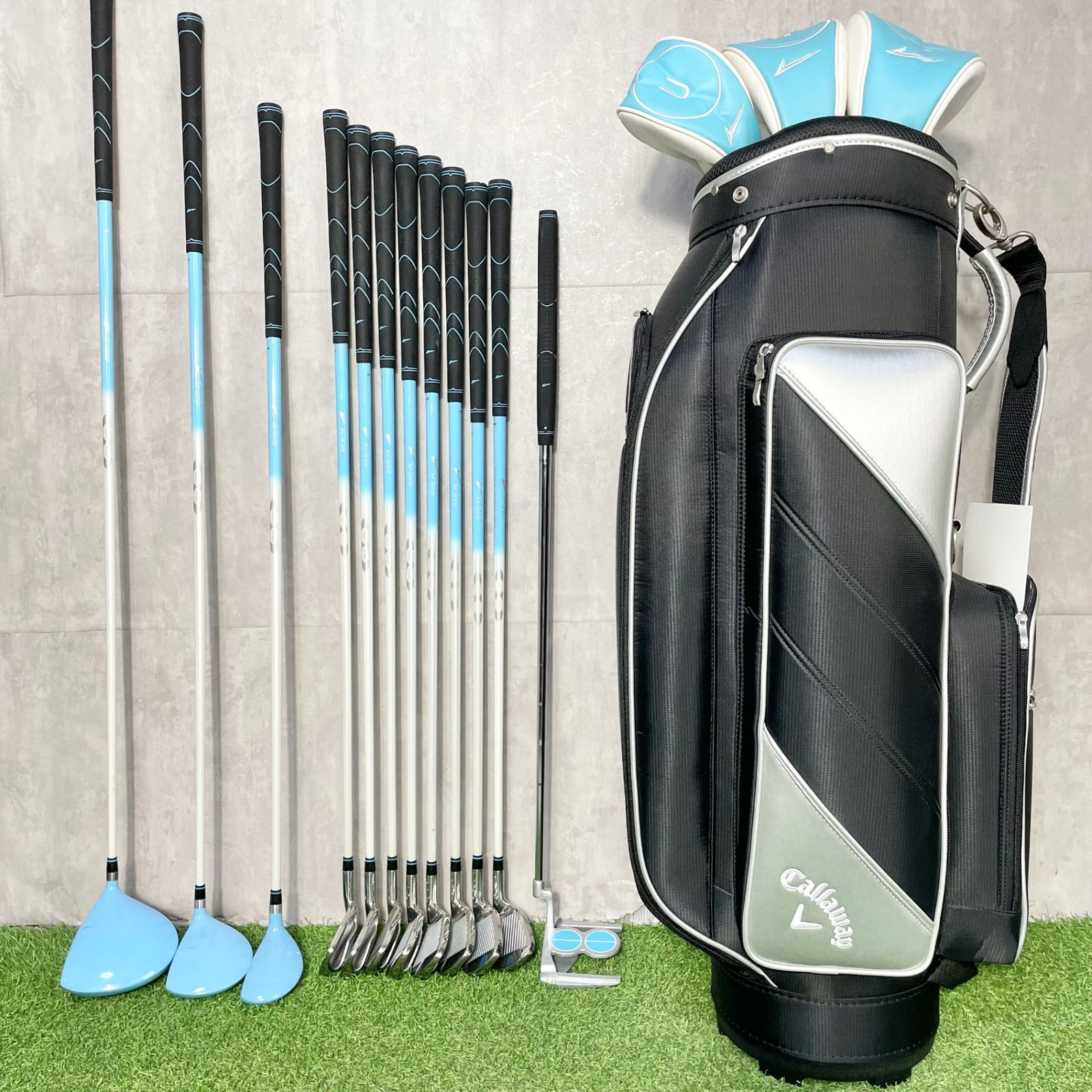 バッグ新品！レフティ！豪華12本】Callaway REVA WORLD EAGLE