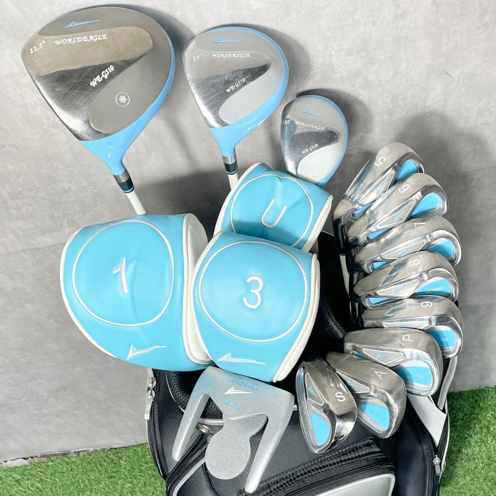 EAGLE WORLD レフティ - バッグ新品！レフティ！豪華12本Callaway REVA 