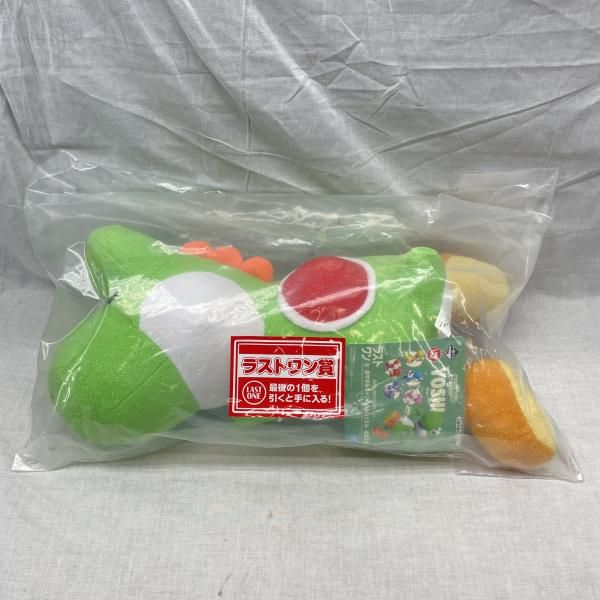【中古】ラストワン賞　おやすみヨッシーのぬいぐるみ[91]