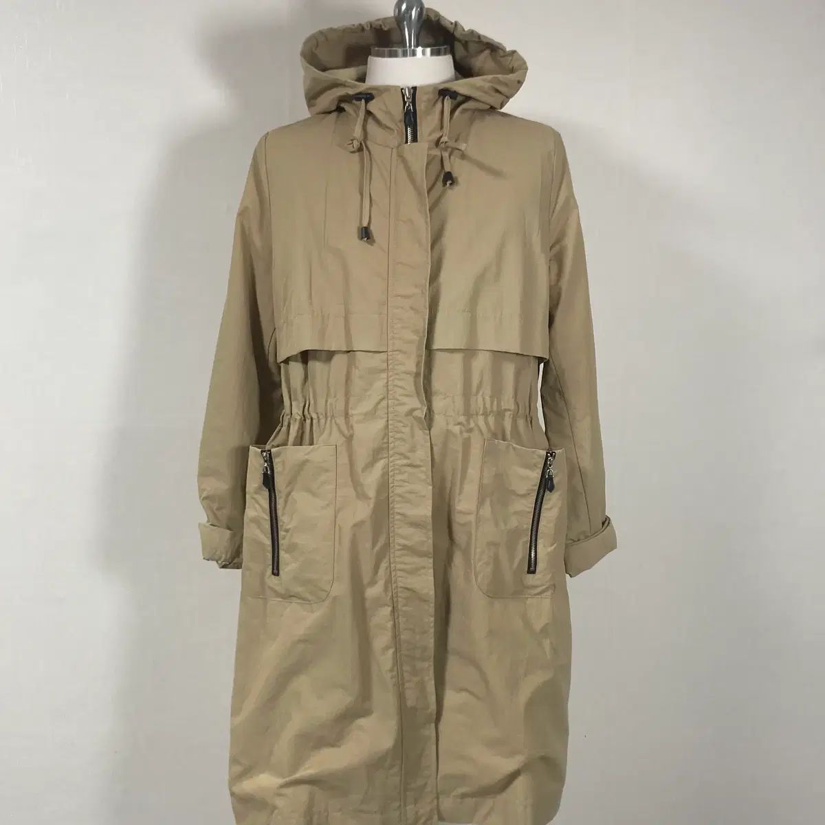 J レディース ベージュ マウンテンパーカー サファリ ジャケット F ホホ 店舗