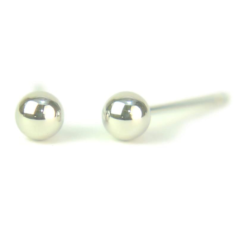 セカンドピアス プラチナ 軸太 Pt900プラチナ丸玉ピアス 4mm 芯幅太長めタイプ 太さ0.8mm長さ12mm 1ペア両耳販売 幅太 福耳 yokomountain (ダブルロックキャッチ大)