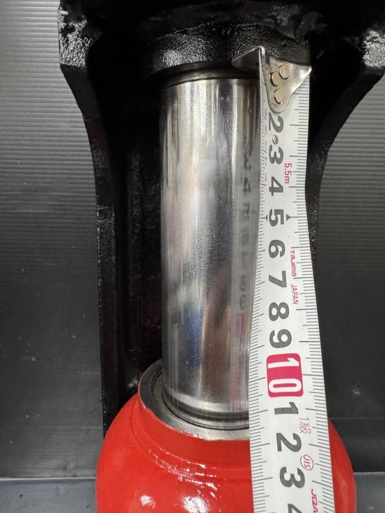 【中古】今野製作所 EAGLE M-200 爪つきジャッキ (頭部20t、爪部10t) 【202】※商品説明欄必読※