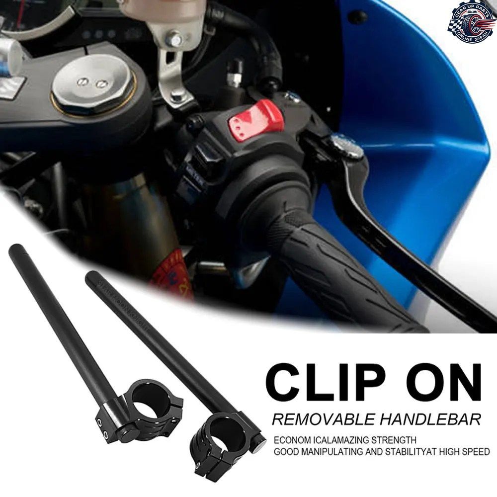 GSX-R 1300 1000 750 600 125 GSX 600 750 1100 GSF 400 600 SV650 RF600 GS500 TL1000 クリップオン フォークライザー ハンドルバー