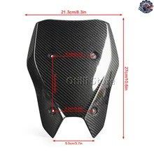 オートバイ用アクリル製ウインドシールド ウインドスクリーン スモーク透明カーボンファイバースクリーン カワサキ Z900 SE 2025