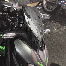 オートバイ用アクリル製ウインドシールド ウインドスクリーン スモーク透明カーボンファイバースクリーン カワサキ Z900 SE 2025