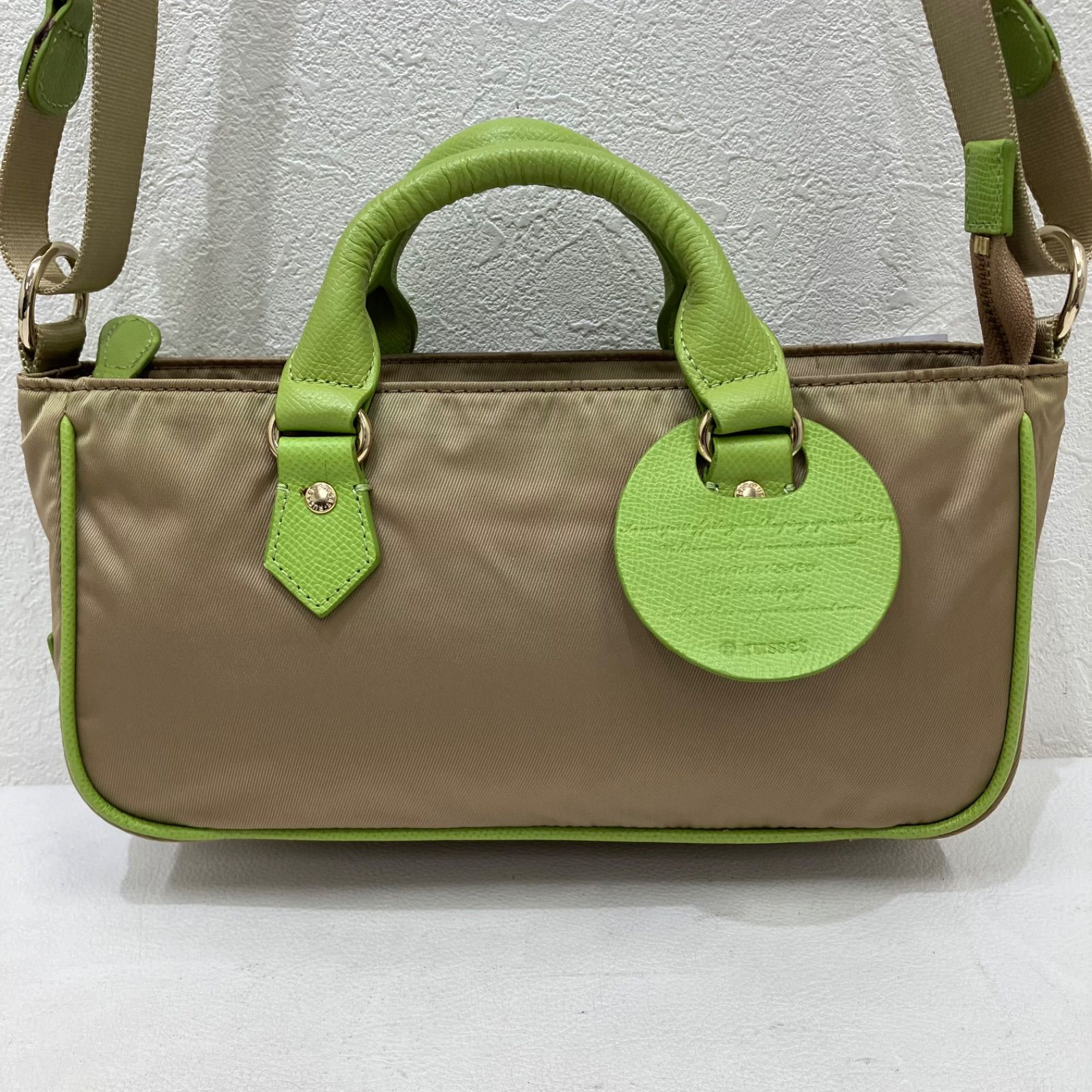 3341 russet ラシット ショルダーバッグ ハンドバッグ ベージュ ライト 
