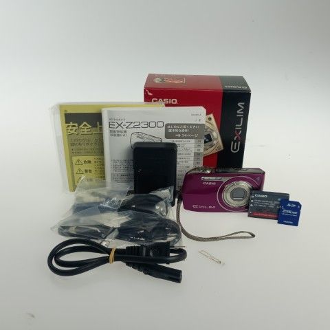 Casio EXILIM EX-Z2300 Purple コンパクトデジタルカメラ /