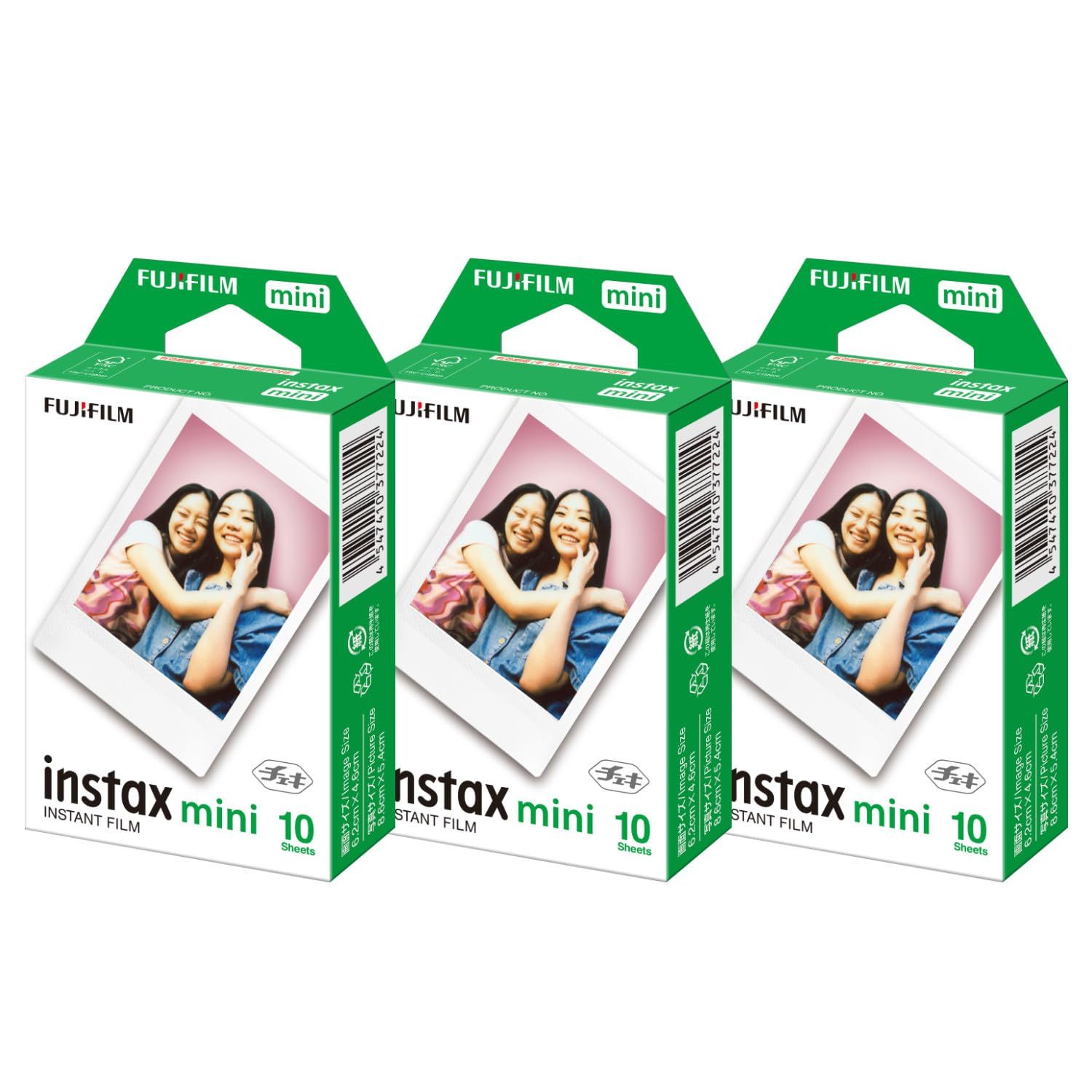 富士フイルム チェキフィルム instax mini 1パック品（10枚入）JP1×3コセット