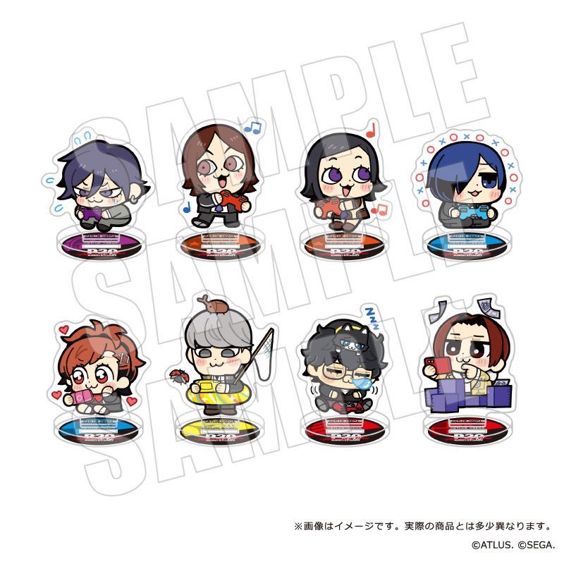 『P30th』主人公×ぶくぶ ちいさめアクリルスタンド【BOX】