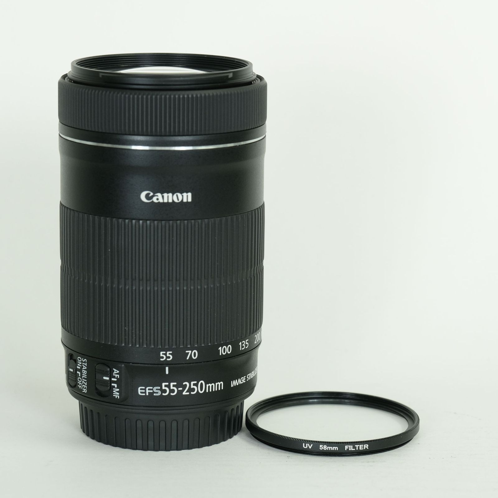 [美品 | フィルター付] Canon EF-S55-250mm F4-5.6 IS STM | Canon EF-Sマウント