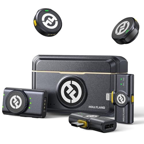 Hollyland「DGP Mobile 2024金賞」「晋遊舎家電批判A評価」 Lark M2 Combo -ワイヤレスマイク-ピンマイク-軽量9g-48Khz/24Bit-Lightingシリーズ/USB Type-C/カメラ対応-300 5a3f1fde